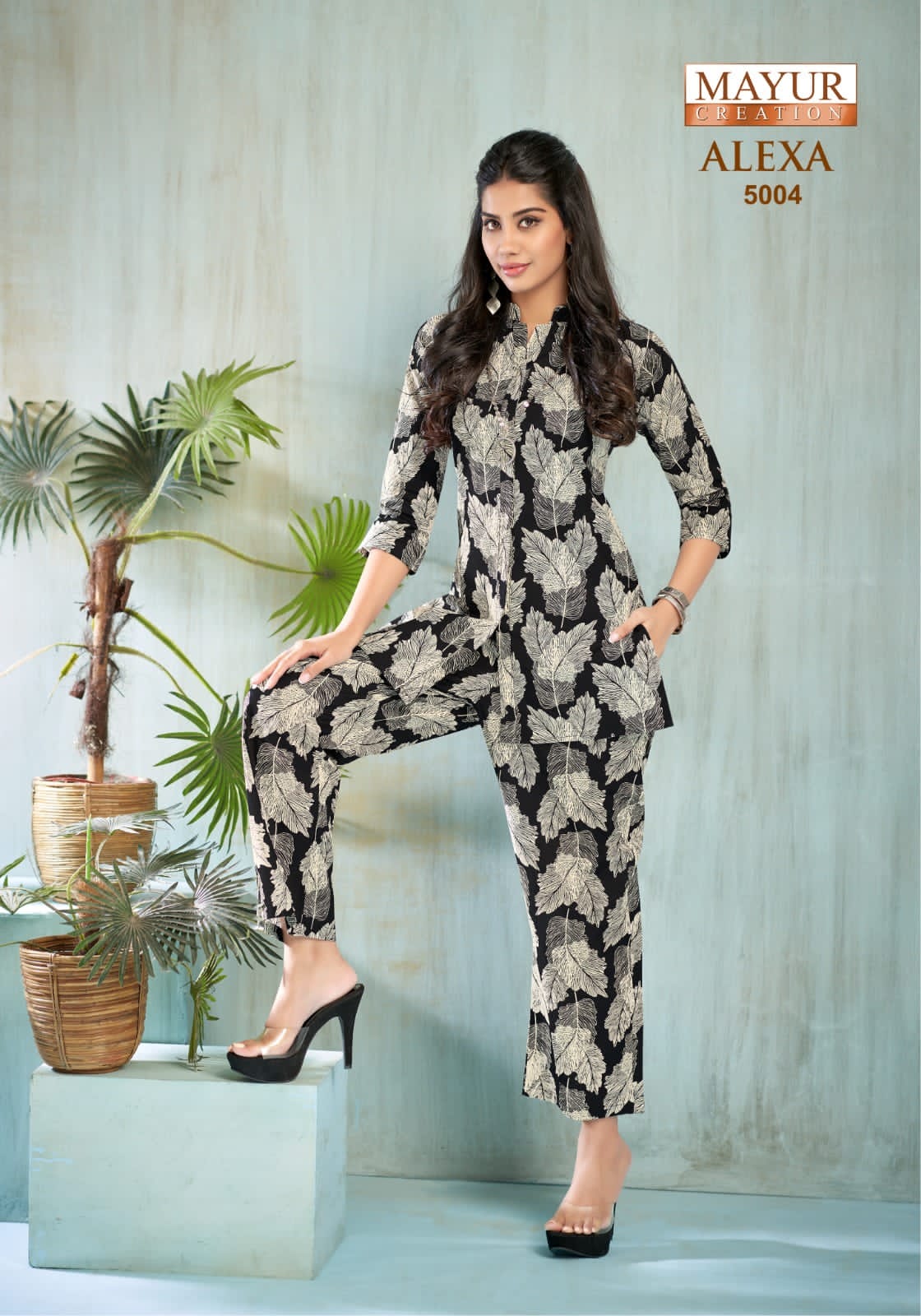 Alexa Vol 5 By Mayur Cotton Casual Wear Co Ord Set Exporters In India